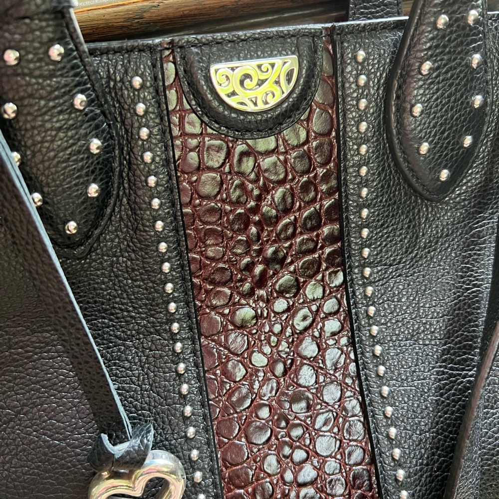 Price Dropped! Brighton Cross Body leather-handbag. - Picture 5 of 8